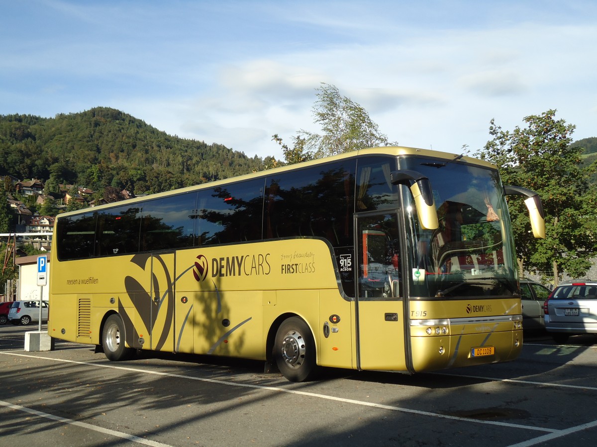 (146'156) - Aus Luxemburg: Demy Cars, Keispelt - DC 1109 - Van Hool am 29. Juli 2013 in Thun, Seestrasse