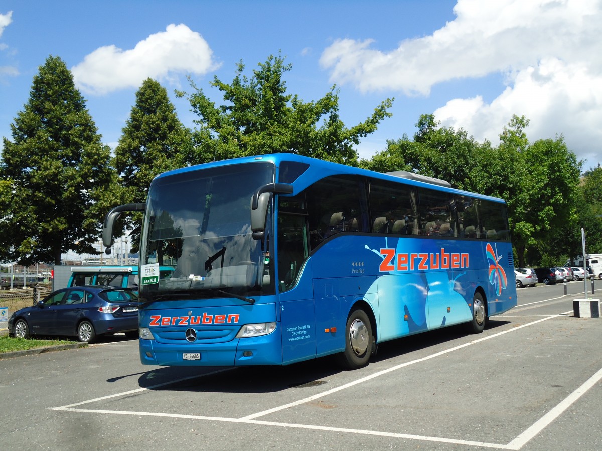 (146'158) - Zerzuben, Visp-Eyholz - Nr. 2/VS 44'605 - Mercedes am 30. Juli 2013 in Thun, Seestrasse