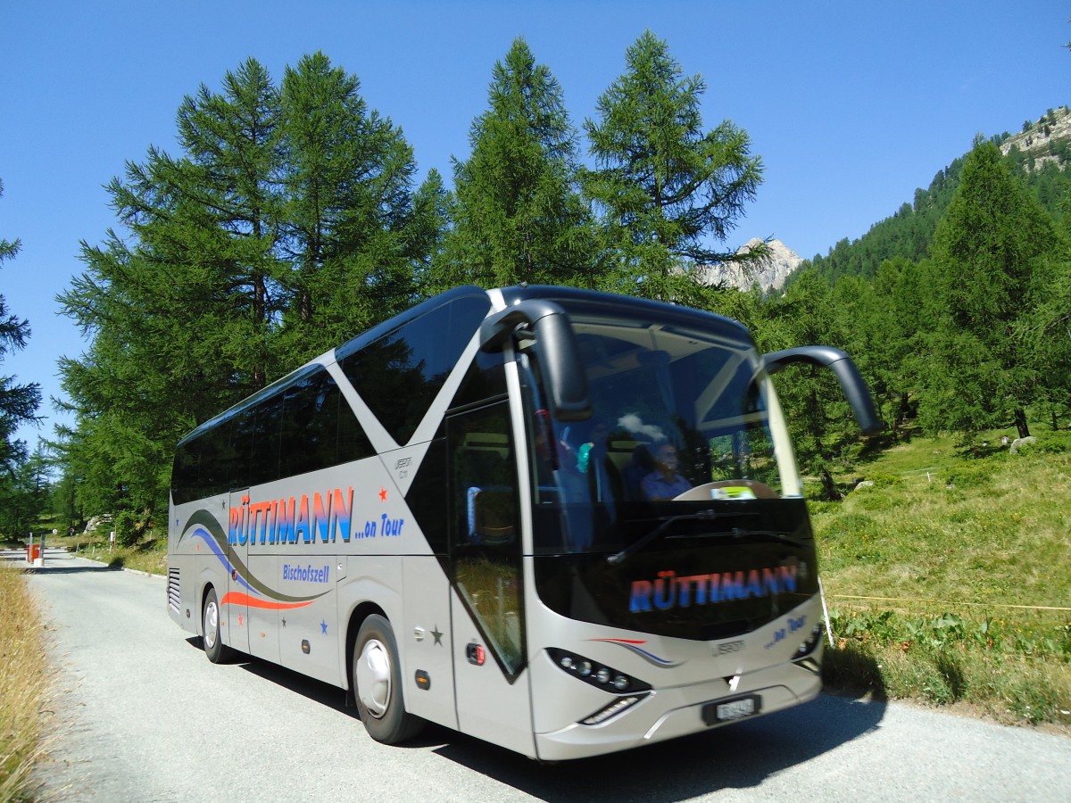 (146'237) - Rttimann, Bischofszell - TG 63'426 - Viseon am 5. August 2013 auf der Fafleralp