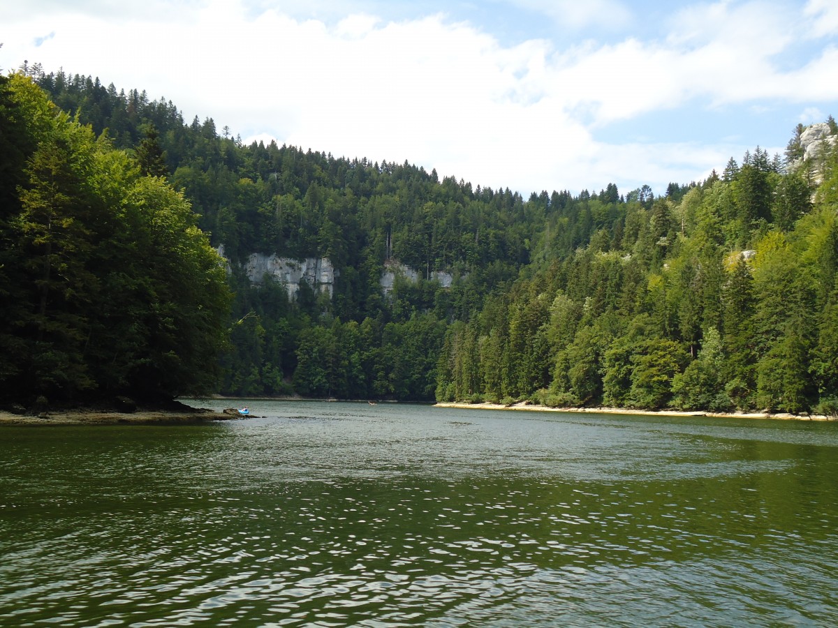 (146'464) - Auf dem Doubs bei Les Brenets am 18. August 2013