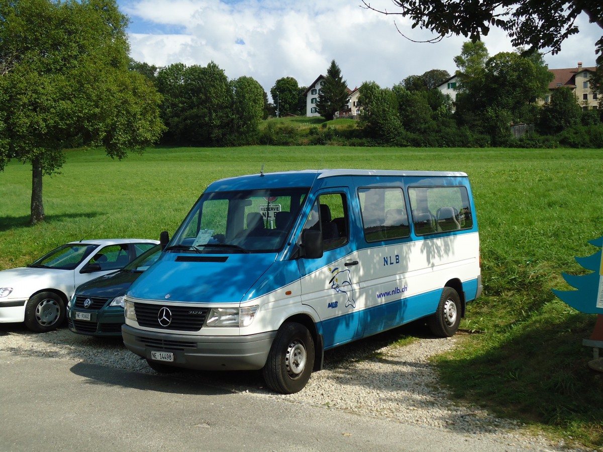 (146'480) - NLB Les Brenets - NE 14'498 - Mercedes am 18. August 2013 in Les Brenets, Schiffstation