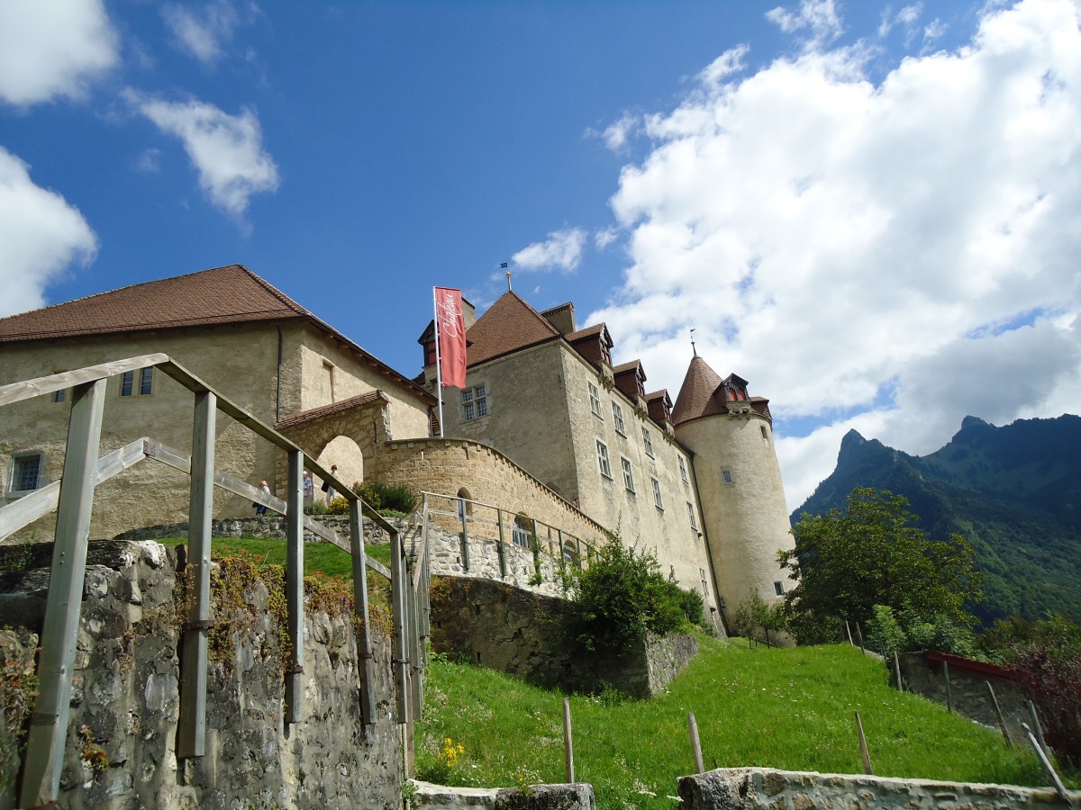 (146'513) - Das Schloss Gruy�res am 26. August 2013