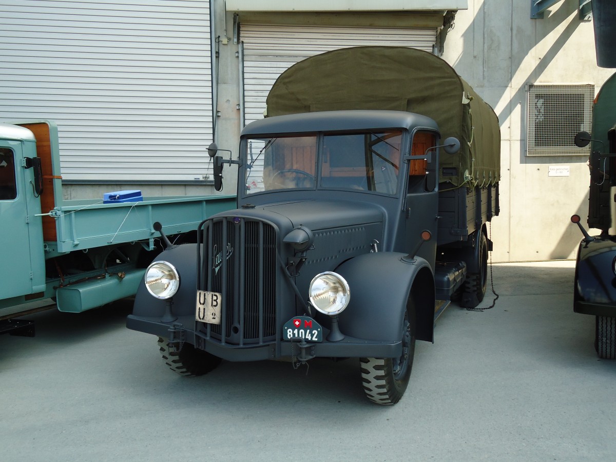 (146'724) - M+81'042 - Saurer am 31. August 2013 in Niederbipp, Saurertreffen