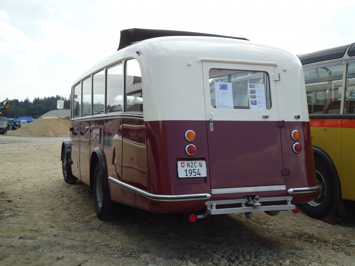 (146'744) - Bechter, Kriens - Saurer/Krapf (ex Mnch, D-Marienberg; ex Spirig, Widnau; ex RhV Altsttten Nr. 33; ex Thr, Eichberg) am 31. August 2013 in Niederbipp, Saurertreffen