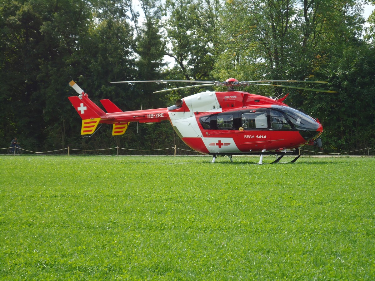 (146'871) - REGA - HB-ZRE - am 1. September 2013 beim Eidg, Schwing- und Aelplerfest in Burgdorf