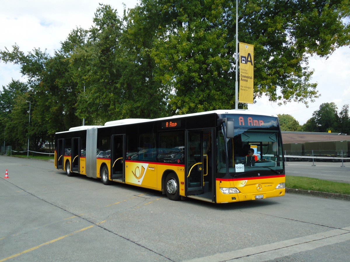 (146'935) - PostAuto Nordschweiz - BL 196'034 - Mercedes am 1. September 2013 in Burgdorf, AMP