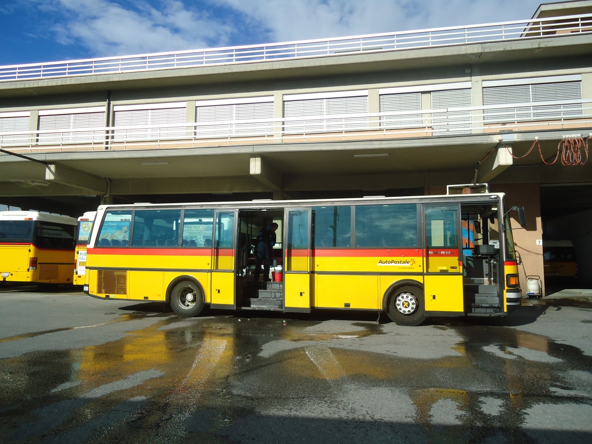 (147'842) - Autopostale, Mendrisio - TI 118'173 - Setra am 6. November 2013 in Mendrisio, Garage