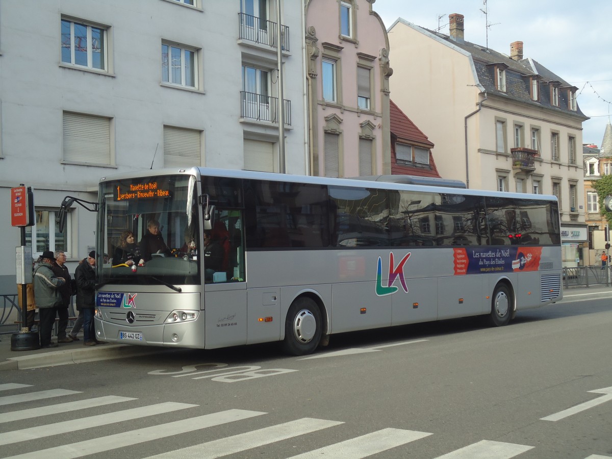 (148'207) - Kunegel, Colmar - BS 442 QZ - Mercedes am 7. Dezember 2013 in Colmar, Thtre