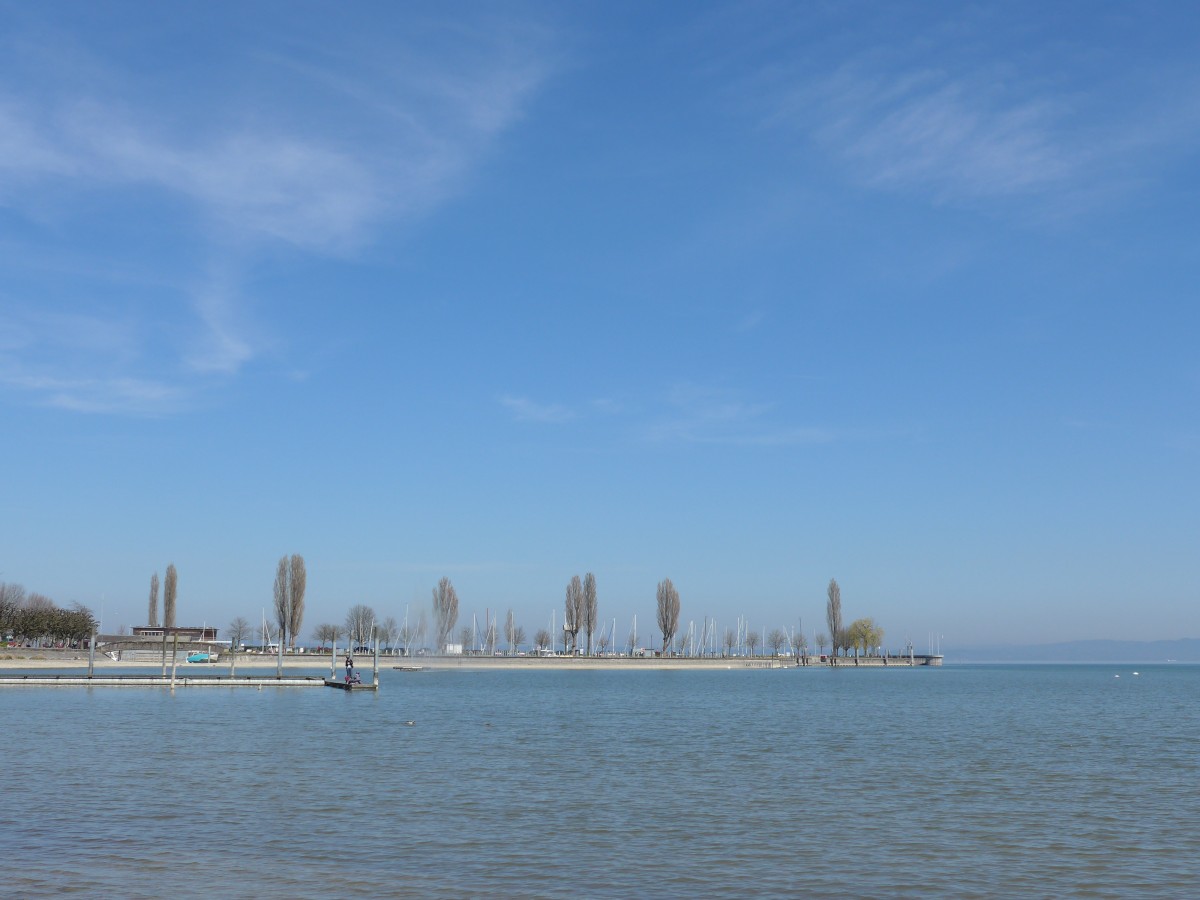 (149'440) - Der Bodensee am 29. M�rz 2014 bei Arbon