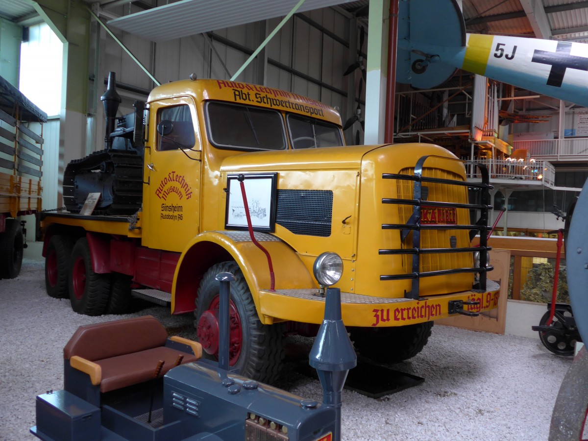 (149'918) - Museum, Sinsheim - Kaelble am 25. April 2014 in Sinsheim, Museum