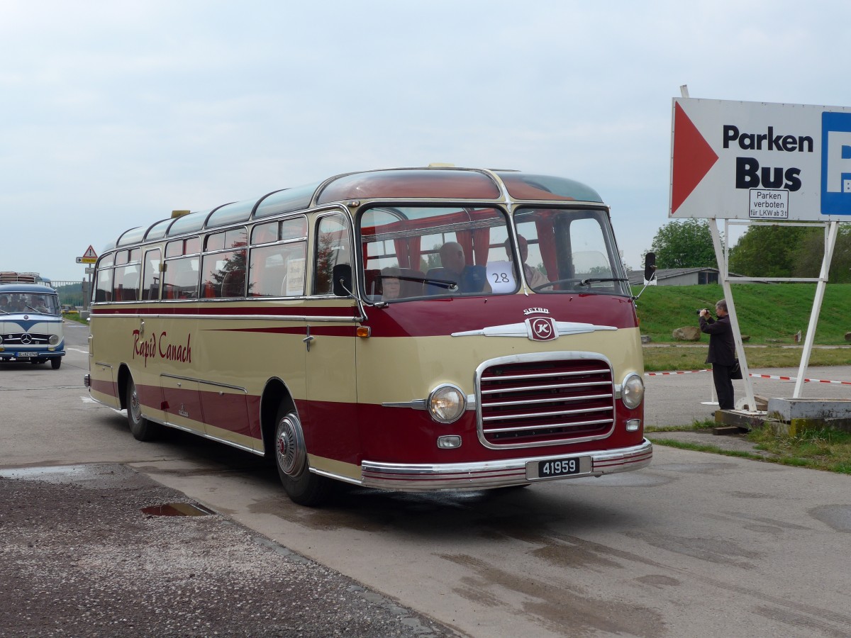 (150'174) - Aus Luxemburg: Weber, Canach - 41'959 - Setra am 26. April 2014 in Speyer, Technik-Museum