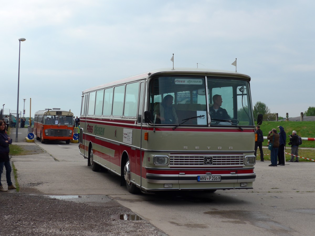 (150'191) - Fass, Wilhelmshaven - Nr. 10/WHV-P 206H - Setra am 26. April 2014 in Speyer, Technik-Museum