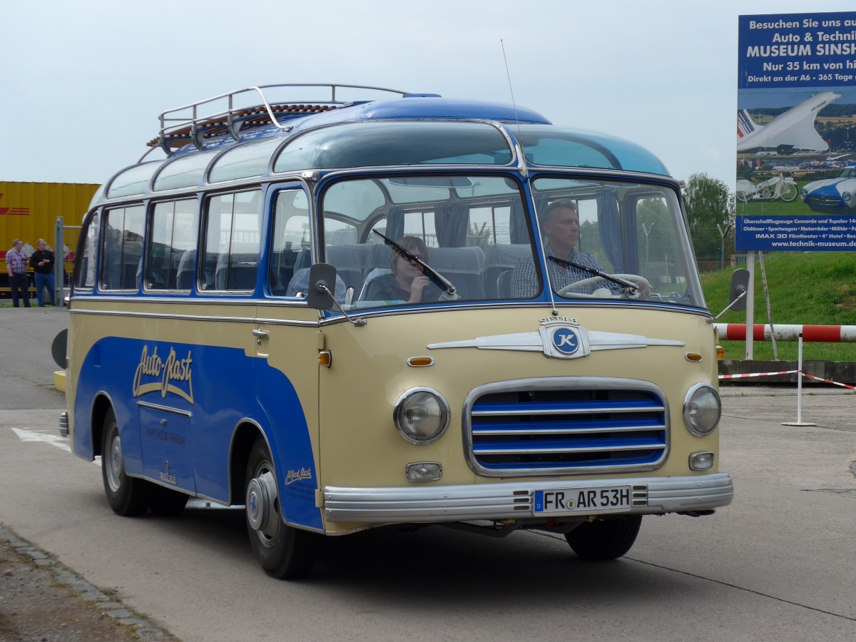 (150'203) - Rast, Hartheim - FR-AR 53H - Setra am 26. April 2014 in Speyer, Technik-Museum