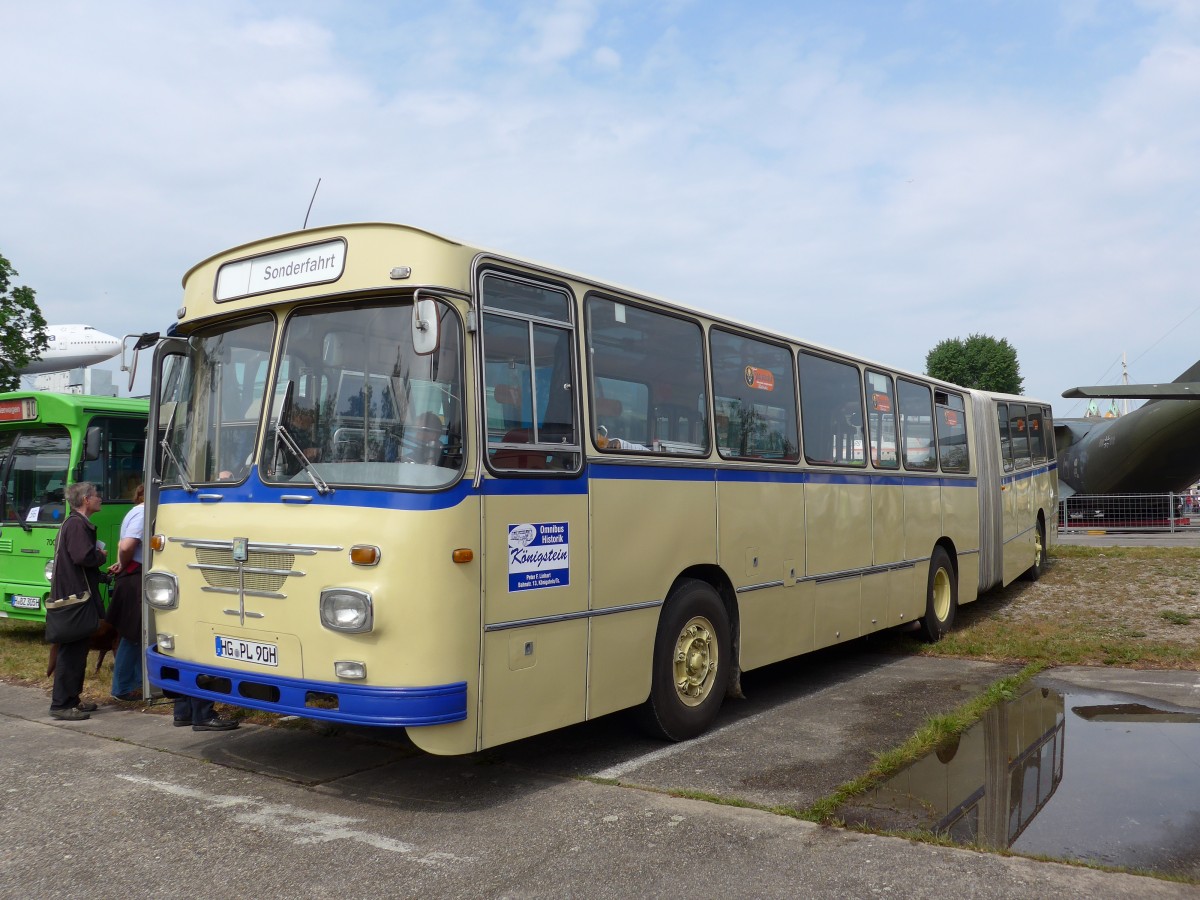 (150'222) - Linhart, Knigstein - HG-PL 90H - Bssing am 26. April 2014 in Speyer, Technik-Museum