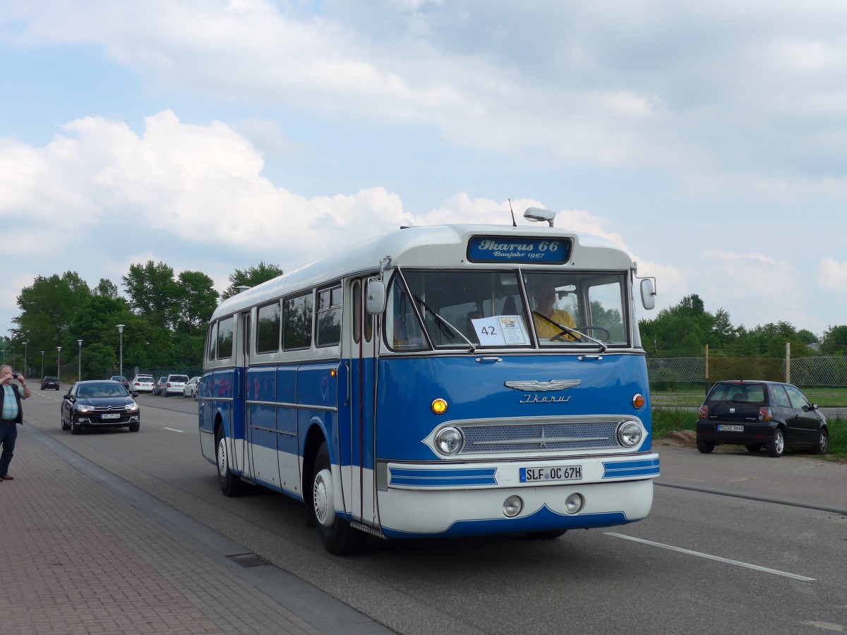 (150'492) - OVS Saalfeld - SLF-OC 67H - Ikarus am 26. April 2014 in Speyer, Technik-Museum 