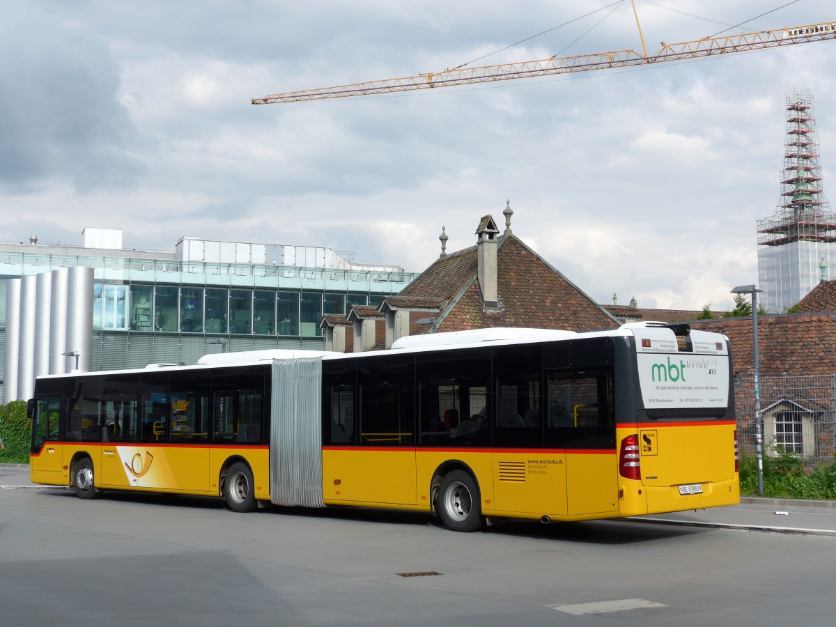 (150'995) - Steiner, Ortschwaben - Nr. 3/BE 83'880 - Mercedes am 28. Mai 2014 in Bern, Postautostation