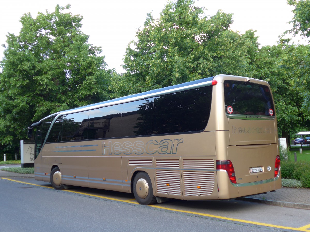 (151'118) - Hesscar, Embrach - ZH 193'078 - Setra am 31. Mai 2014 in Thun, Hotel Seepark