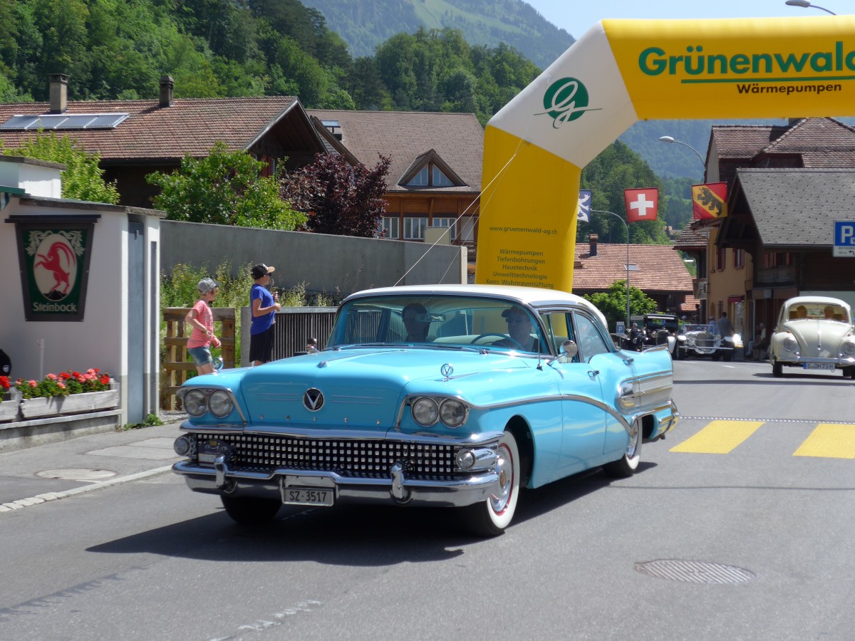 (151'258) - Buick - SZ 3517 - am 8. Juni 2014 in Brienz, OiO