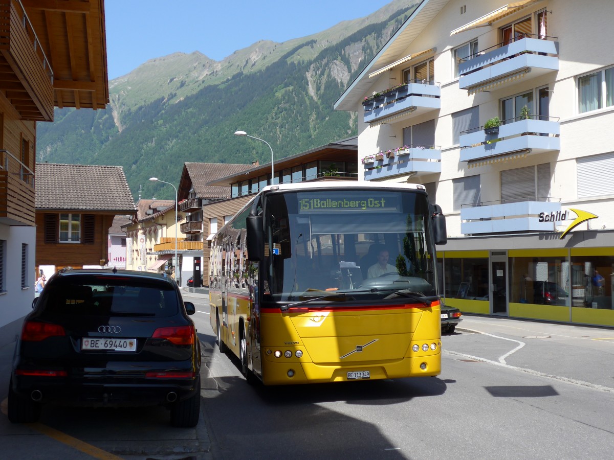 (151'293) - Flck, Brinez - Nr. 5/BE 113'349 - Volvo (ex AVBB Schwanden) am 8. Juni 2014 in Brienz, Hauptstrasse