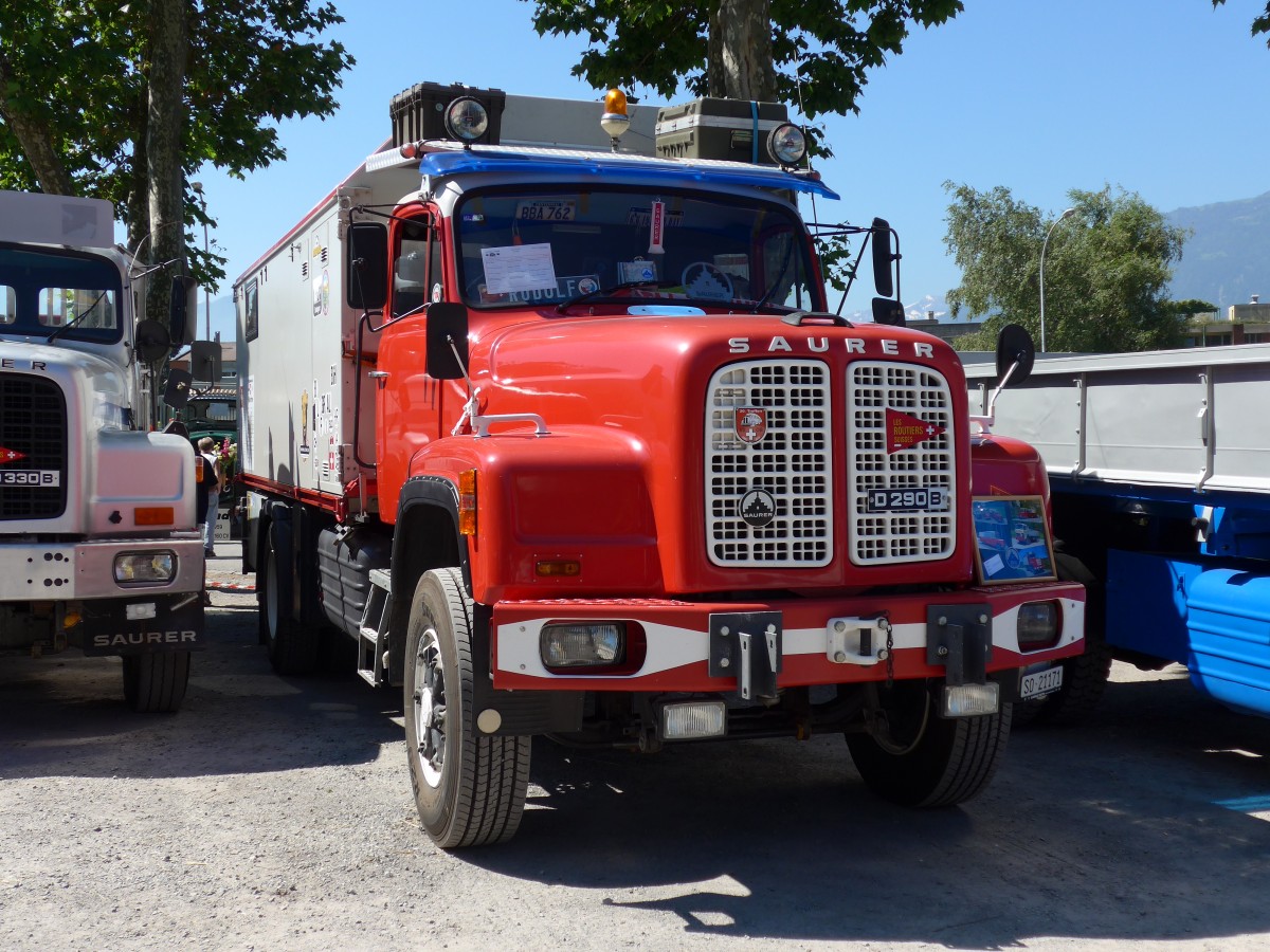 (151'657) - SO 21'171 - Saurer am 21. Juni 2014 in Aigle, Saurertreffen