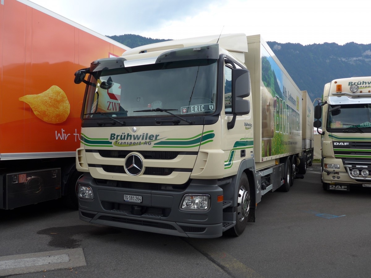 (151'885) - Br�hwiler, Oberwangen - TG 181'264 - Mercedes am 28. Juni 2014 in Interlaken, Flugplatz