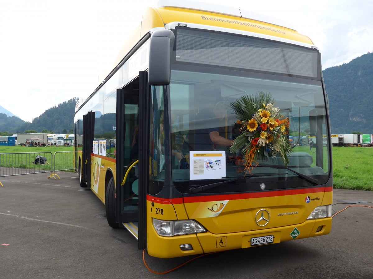 (151'896) - Voegtlin-Meyer, Brugg - Nr. 278/AG 426'278 - Mercedes am 28. Juni 2014 in Interlaken, Flugplatz