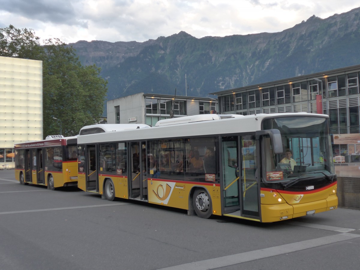 (151'985) - Klopfstein, Laupen - Nr. 10/BE 673'731 - Hess am 28. Juni 2014 beim Bahnhof Interlaken Ost