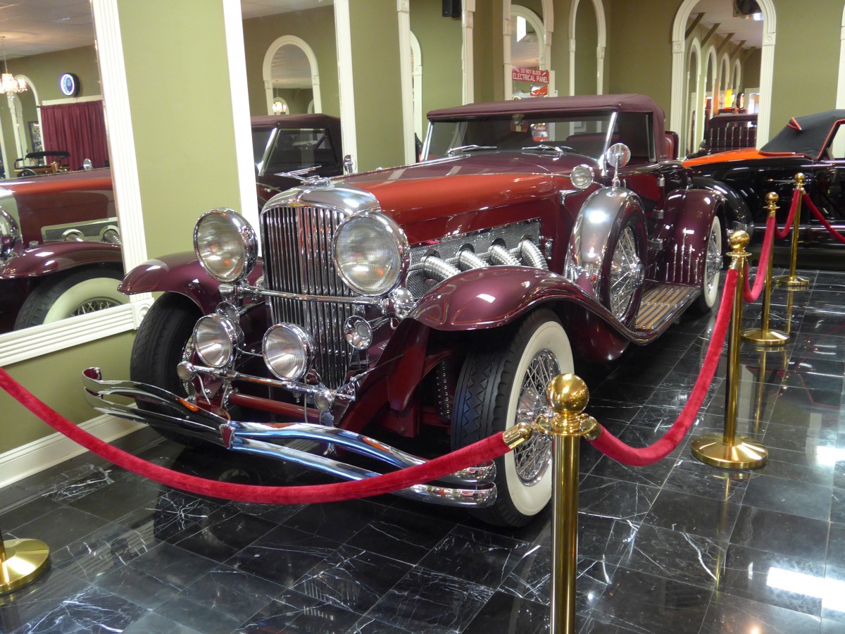 (152'214) - Duesenberg am 9. Juli 2014 in Volo, Auto Museum