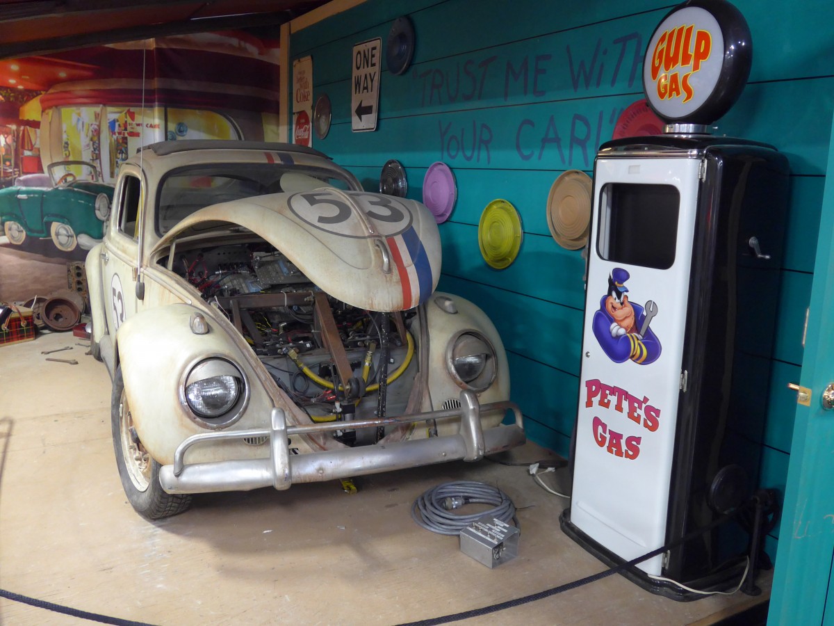 (152'355) - VW-K�fer - Jahrgang 1963 - von  Herbie Fully Loaded  am 9. Juli 2014 in Volo, Auto Museum