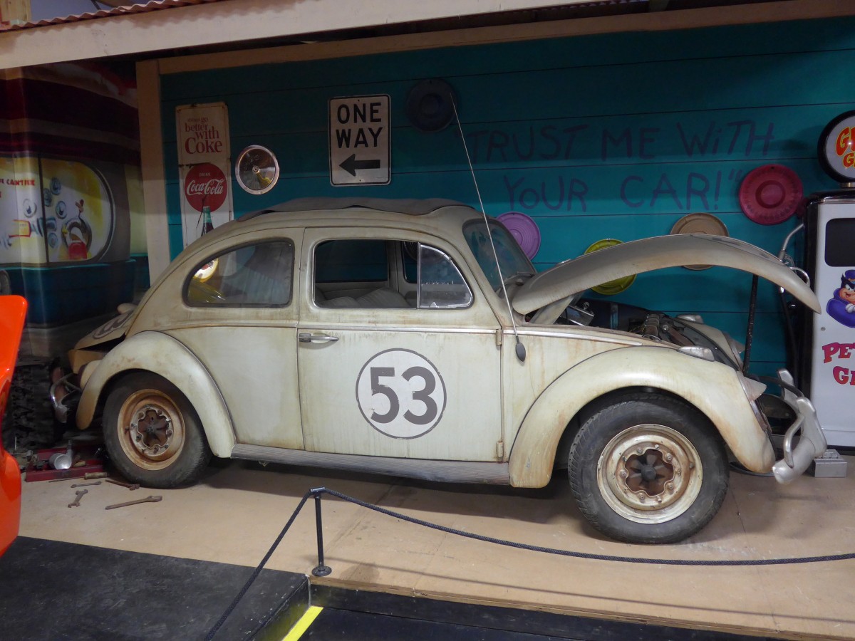 (152'356) - VW-K�fer - Jahrgang 1963 - von  Herbie Fully Loaded  am 9. Juli 2014 in Volo, Auto Museum