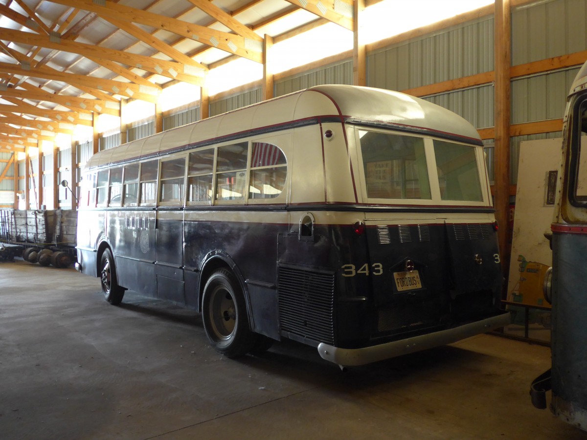 (152'551) - West Towns Bus Company - Nr. 343/FOROBUS AV - Ford am 11. Juli 2014 in Union, Railway Museum