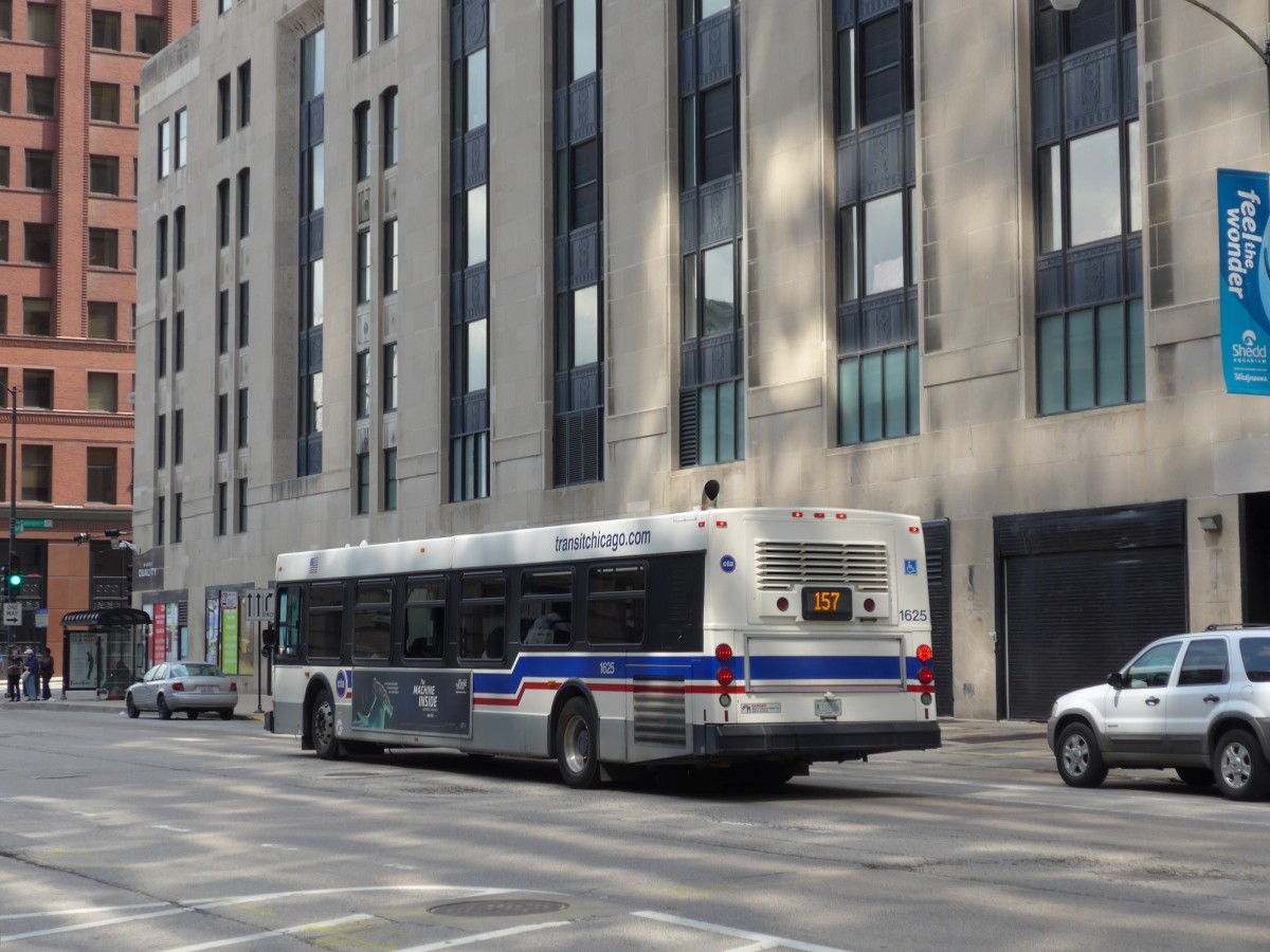 (153'093) - CTA Chicago - Nr. 1625/M 168'986 - New Flyer am 18. Juli 2014 in Chicago