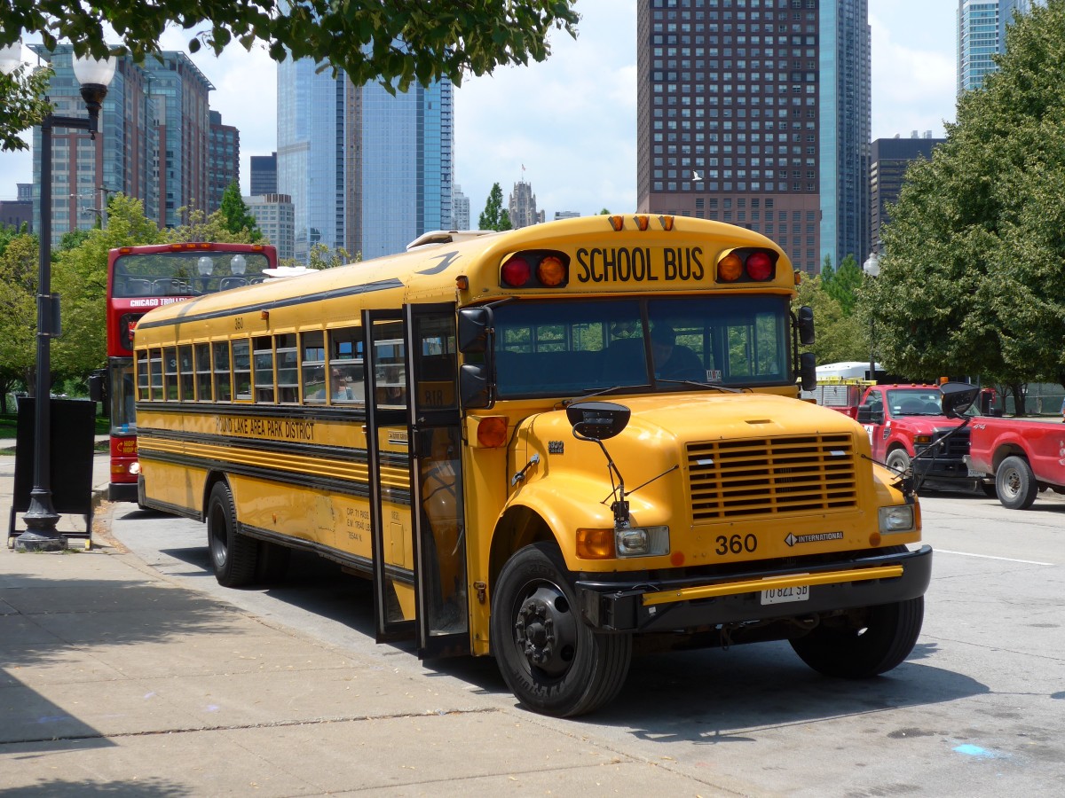 (153'173) - RLAPD, Round Lake - Nr. 360/70'821 SB - Bluebird am 18. Juli 2014 in Chicago, Navy Pier