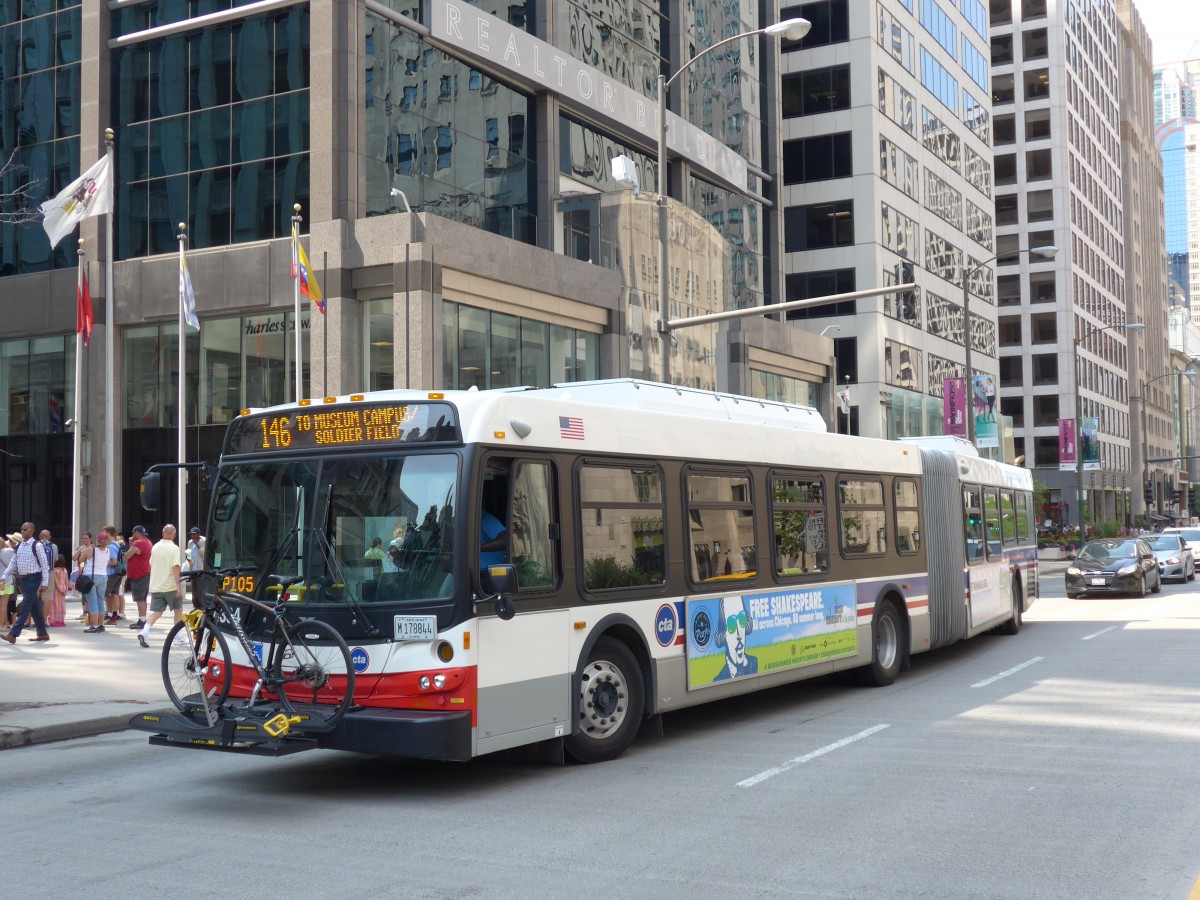 (153'232) - CTA Chicago - Nr. 4364/M 178'844 - New Flyer am 18. Juli 2014 in Chicago