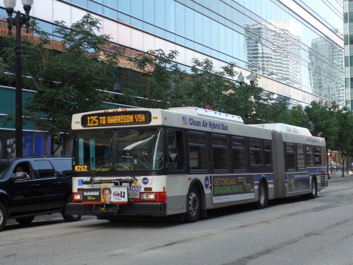 (153'247) - CTA Chicago - Nr. 4037/M 172'805 - New Flyer am 18. Juli 2014 in Chicago