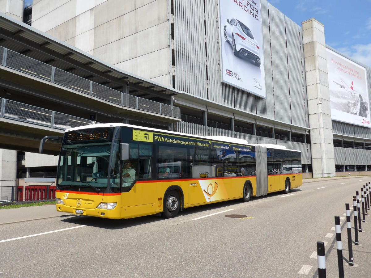 (153'653) - PostAuto Zrich - Nr. 251/ZH 780'883 - Mercedes am 4. August 2014 in Zrich, Flughafen