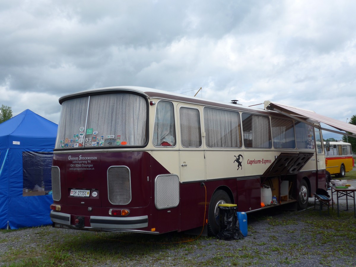 (153'852) - Brngger, Elgg - SH 27'151 - Setra am 16. August 2014 in Altsttten, Allmendplatz