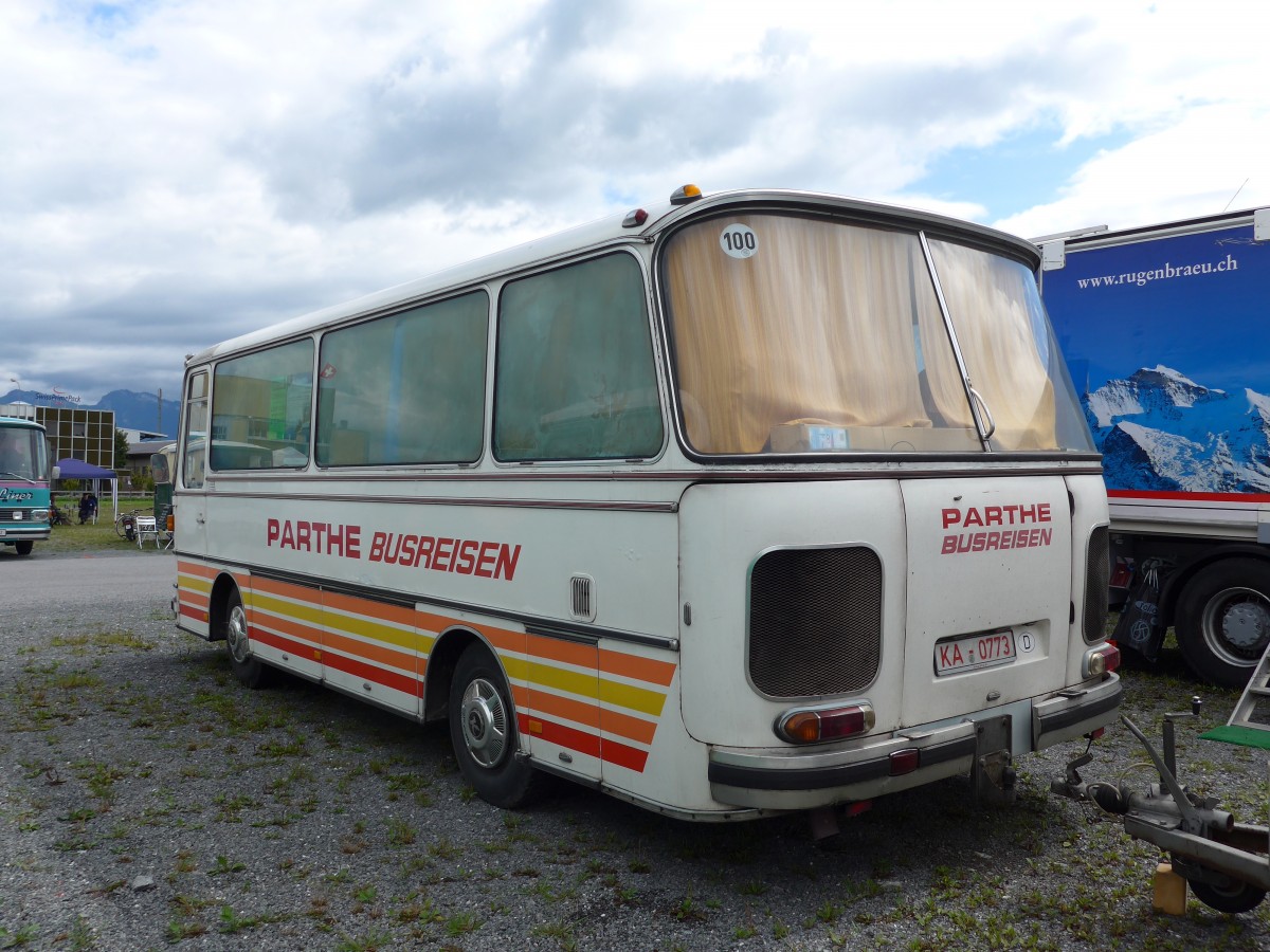 (153'872) - Aus Deutschland: Parthe - K 0773 - Setra am 16. August 2014 in Altsttten, Allmendplatz