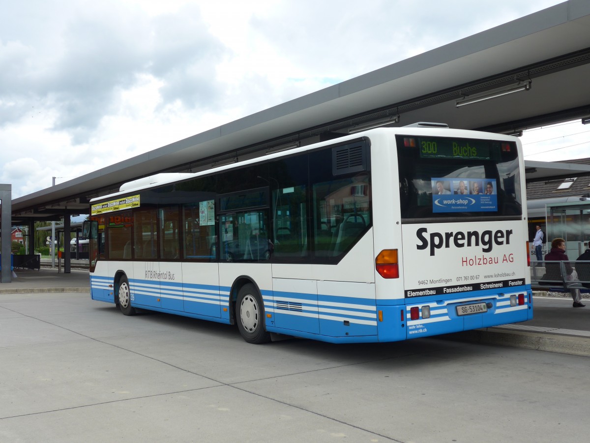 (153'902) - RTB Altsttten - Nr. 39/SG 53'104 - Mercedes am 16. August 2014 beim Bahnhof Altsttten