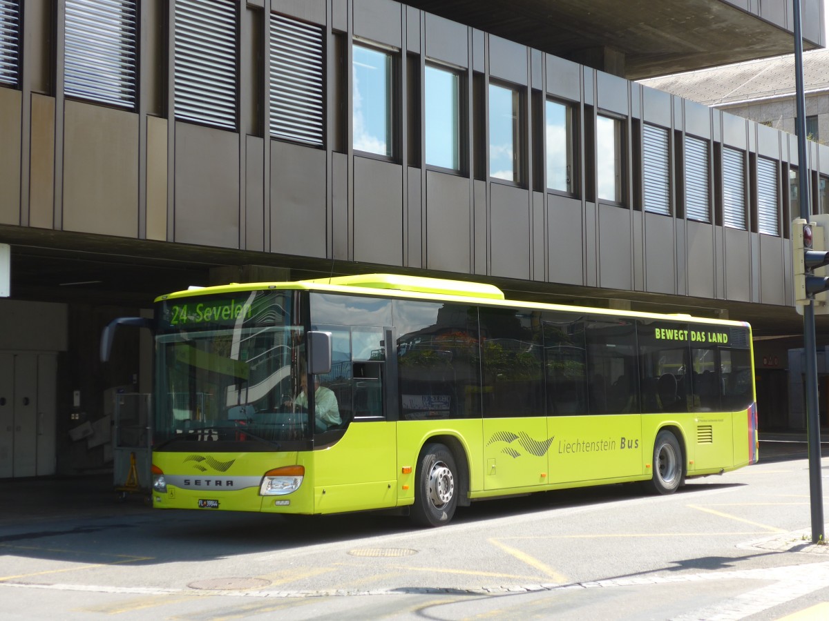 (154'326) - LBA Vaduz - Nr. 44/FL 39'844 - Setra am 21. August 2014 in Vaduz, Post