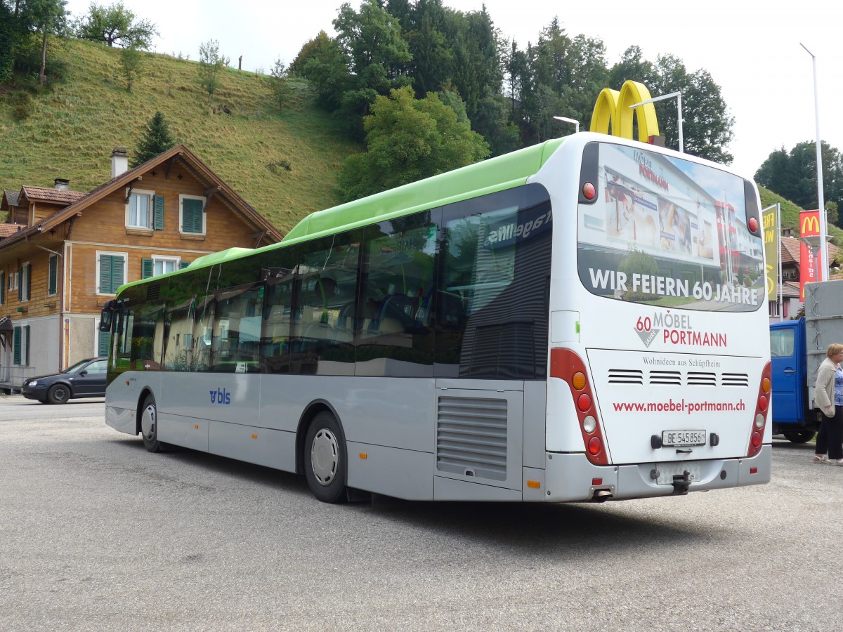 (154'462) - Busland, Burgdorf - Nr. 8/BE 545'856 - Van Hool am 30. August 2014 in Langnau, Garage