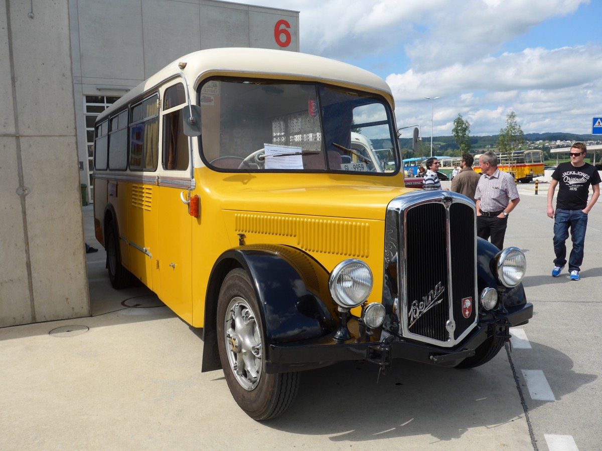 (154'573) - Pfeiffer, Htten - GL 9959 - Berna/Regazzoni (ex Rieser, Htten; ex Jelmorini, Tesserete; ex Malfanti, Sonvico) am 30. August 2014 in Oberkirch, CAMPUS Sursee