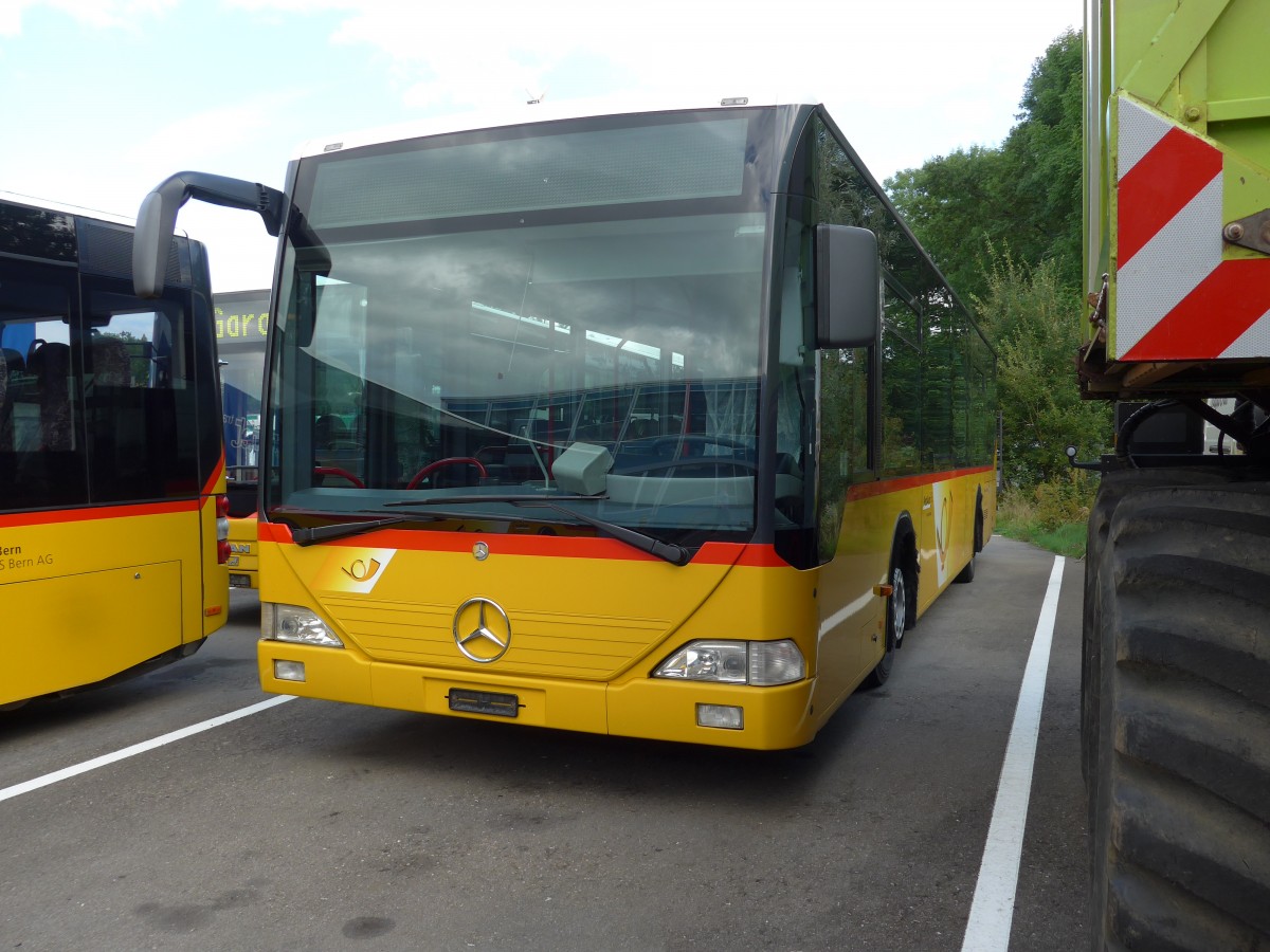 (154'641) - Hfliger, Sursee - Nr. 1 - Mercedes (ex PostAuto Nordschweiz Nr. 1; ex P 25'233) am 30. August 2014 in Ruswil, Garage ARAG