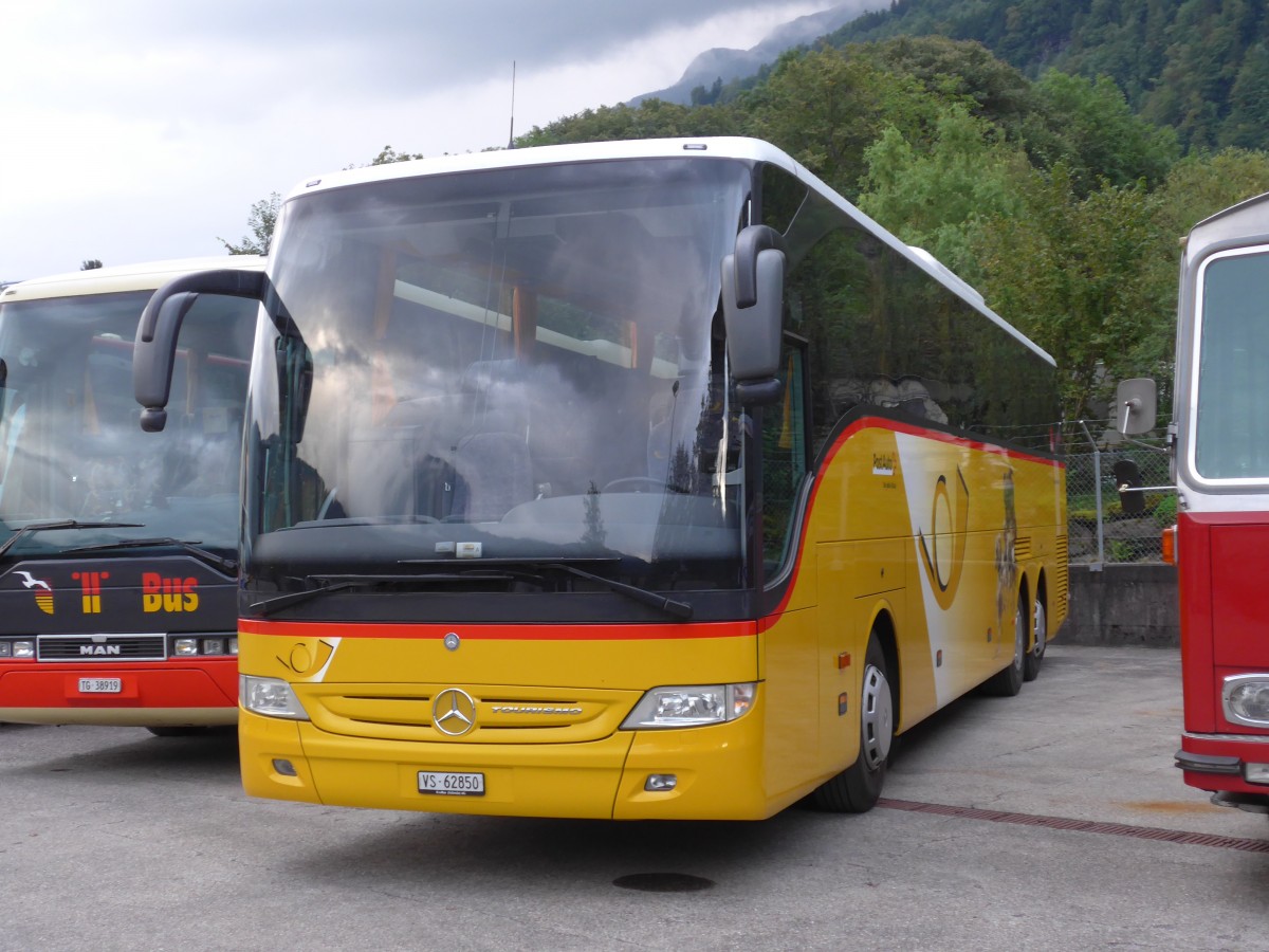 (154'699) - PostAuto Wallis - VS 62'850 - Mercedes am 30. August 2014 in Meiringen, Balm