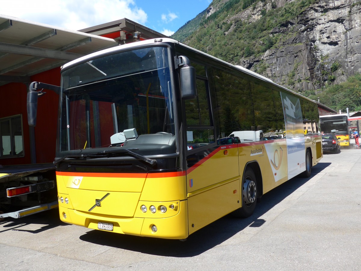 (154'822) - Marchetti, Airolo - TI 241'032 - Volvo am 1. September 2014 in Bodio, Carrozzeria Torpedo