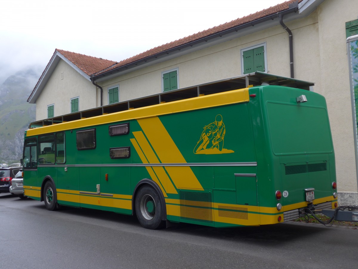 (154'987) - Rllin, Hirzel - SZ 42'365 - FBW (ex ABM Meinisberg) am 13. September 2014 in Chur, Waffenplatz