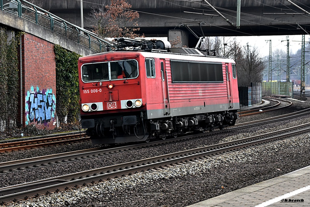 155 006-0 düste lz durch hh-harburg,03.03.16