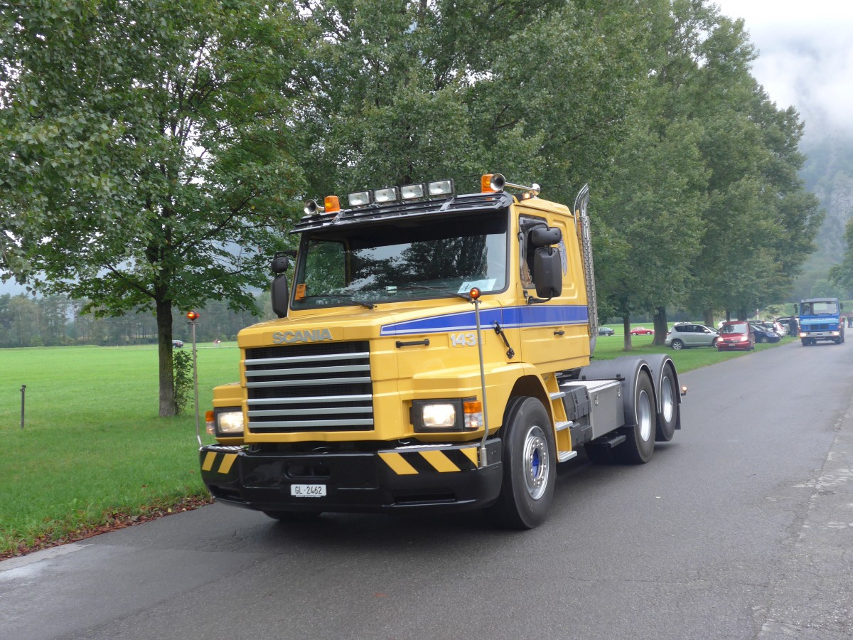 (155'078) - Scania - GL 2462 - am 13. September 2014 in Chur, Waffenplatz