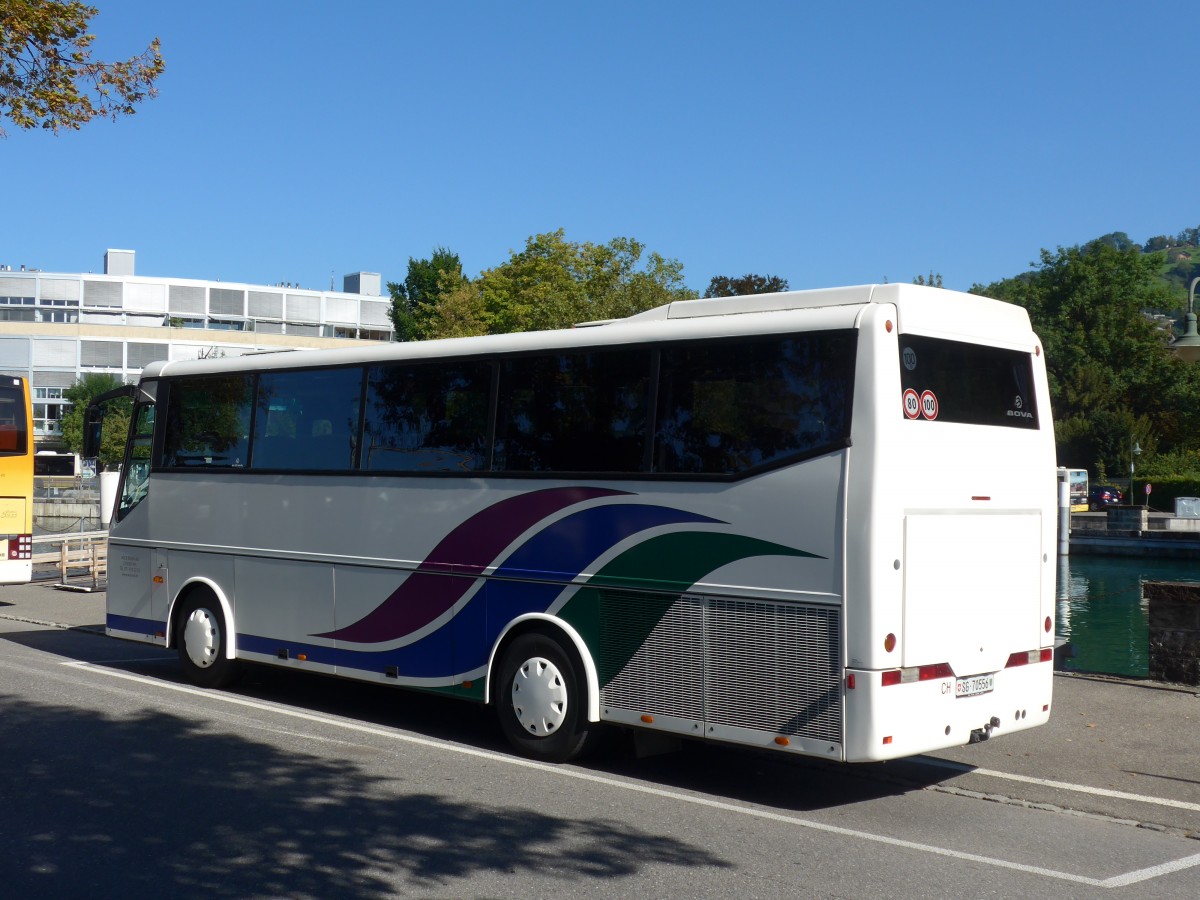 (155'385) - Wick, Wil - SG 70'556 - Bova am 27. September 2014 bei der Schifflndte Thun