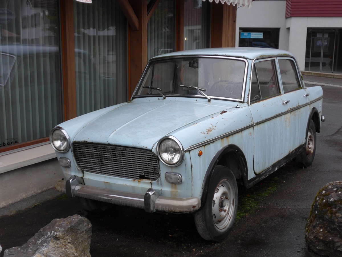 (155'768) - Alter Fiat am 13. Oktober 2014 in Wimmis